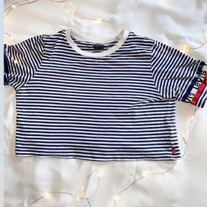 levi crop top